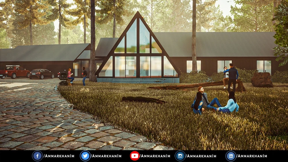 Forest Mansion In Twinmotion 2021
