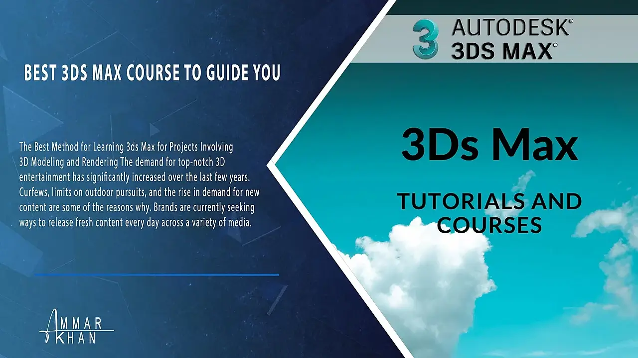 BEST 3DS MAX COURSES: Go from Beginner to Expert in 3DS Max with these In-Depth Courses